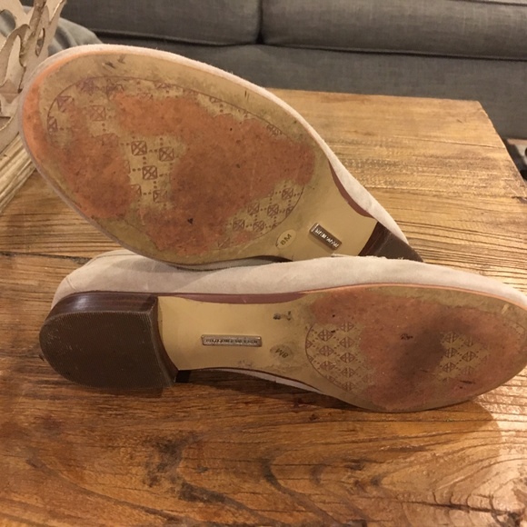 Antonio Melani Tan Leather Suede Flats size 8M - Picture 3 of 4